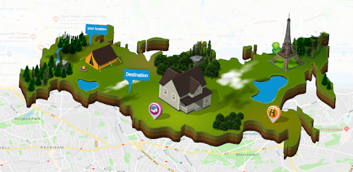 GPS Personal Route Tracking : Trip Navigation PC screenshot