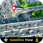 Live Satellite View GPS Map Travel Navigation icon