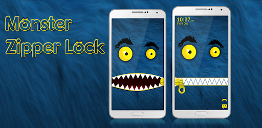 Monster Zipper Lock Screen PC screenshot