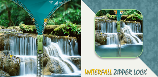Waterfall Zipper Lock PC screenshot