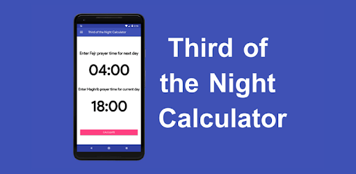 Third of the Night Calculator PC screenshot