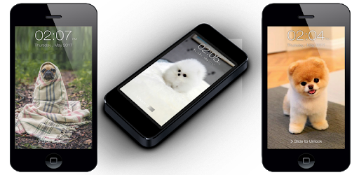 Puppy Dog Pin Lock Screen PC screenshot