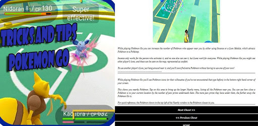 Tricks and Tips Pokemon Go PC screenshot