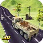 Army Cargo Truck - Army Truck Driving Simulator 3D icon