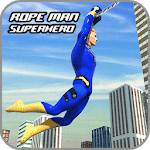 Rope Hero Crime Simulator – Miami Crime City Games icon