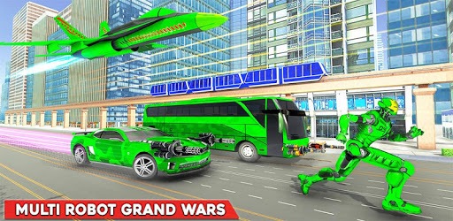 Army Bus Robot Car Game – Transforming robot games PC screenshot