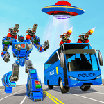 Bus Robot Car Transform War– Spaceship Robot game icon