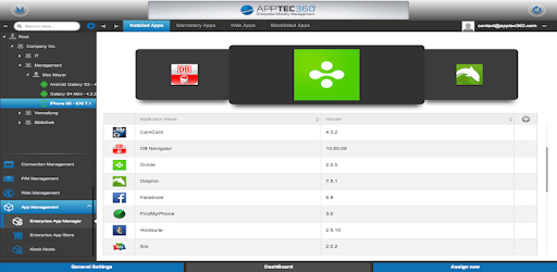AppTec MDM Agent PC screenshot