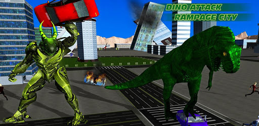 Real Dinosaur Attack City Hunting Simulator 2018 PC screenshot