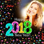 Happy New Year Photo Frame 2019 photo editor icon