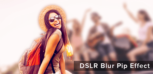 DSLR Blur PIP effect :Background Blur photo editor PC screenshot