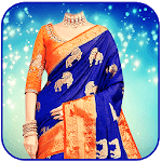 Women Saree  Photo Suit : Royal Traditional Suit icon
