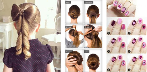 Hairstyle Nail Art Designs for Girls 2018 Free app PC screenshot Hairstyle Nail Art Designs for Girls 2018 Free app PC screenshot
