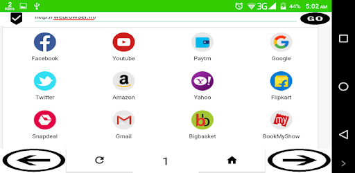 CM Browser All In One PC screenshot