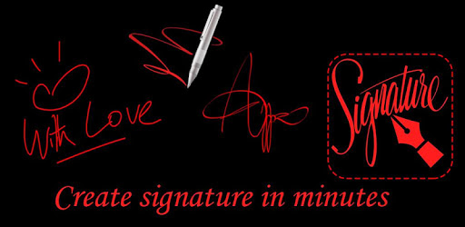 Signature Creator - Stylish Name Signature Maker PC screenshot