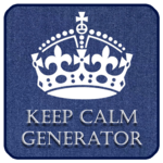 Keep Calm Poster Generator icon