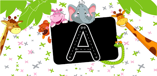 Writing the alphabet PC screenshot