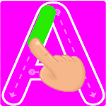 Writing the alphabet icon