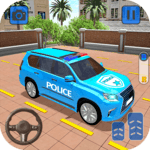 US Police Spooky Jeep Parking Simulator New Games icon