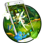 Green Fairy Butterfly-APUS Stylish Theme icon