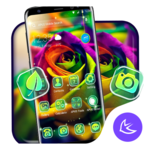 Colorful Rose APUS Launcher theme for PC