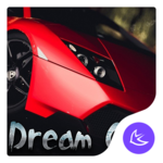 Red Speed car-APUS Launcher theme icon
