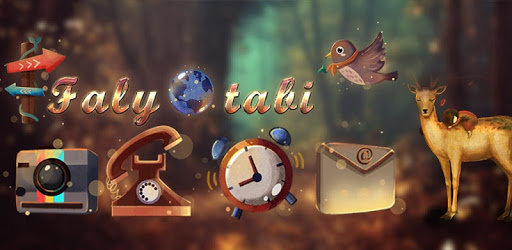 Cute deer fairy tale - APUS Launcher theme PC screenshot