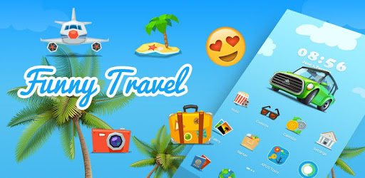 Funny Car Travel-APUS Launcher theme PC screenshot Funny Car Travel-APUS Launcher theme PC screenshot