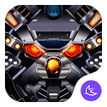 Future Tech Alloy Mech-APUS Launcher theme for PC