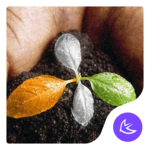 Green-APUS Launcher theme for PC