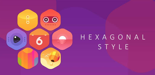 Hexagonal-APUS Launcher theme PC screenshot Hexagonal-APUS Launcher theme PC screenshot