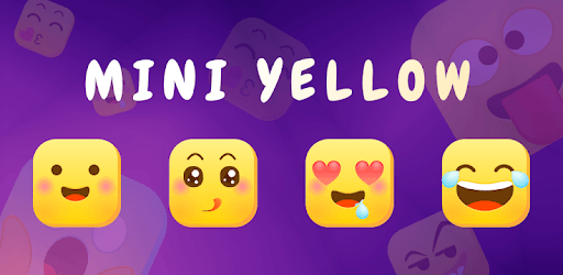 Yellow Mini Cute Emoji - APUS Launcher theme PC screenshot