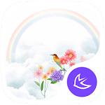 Rainbow-APUS Launcher theme for PC Rainbow-APUS Launcher theme for PC