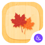 Simple Autumn leaves APUS theme & wallpapers for PC Simple Autumn leaves APUS theme & wallpapers for PC