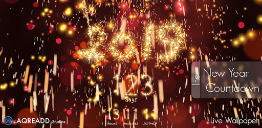 New Year 2019 countdown PC screenshot