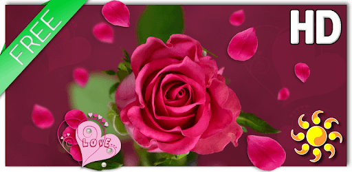 Rose Love Live Wallpaper PC screenshot