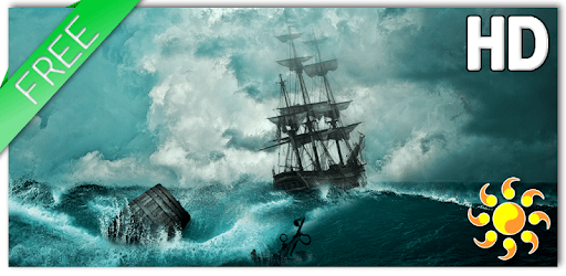 Sea Ship Live Wallpaper PC screenshot