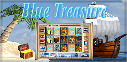 Blue Treasure Slots PC screenshot