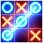 Tic Tac Toe glow - Free Puzzle Game icon