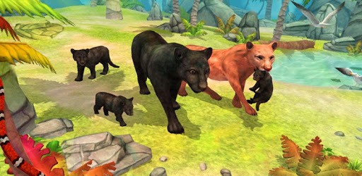 Panther Family Sim Online PC screenshot