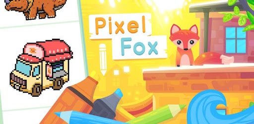 Pixel Fox - Color by Number Family Coloring Book PC screenshot