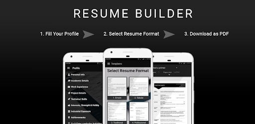 Resume builder Free CV maker templates formats app PC screenshot Resume builder Free CV maker templates formats app PC screenshot