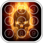 Skull Pin Lock Screen for PC