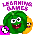 FunnyFood Kindergarten learning games for toddlers icon