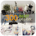 300 Art Drawing Ideas icon