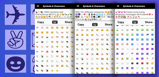 Message Symbols & Characters PC screenshot