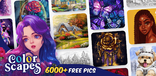 Colorscapes - Color by Number, Coloring Games PC screenshot