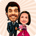 Caricature  Cartoon icon