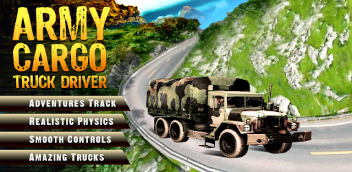 Army Cargo Truck Simulator : Transport cargo Army PC screenshot