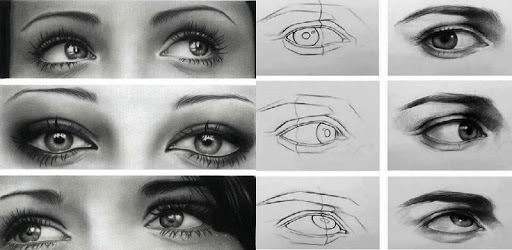 realistic eyes drawing PC screenshot realistic eyes drawing PC screenshot